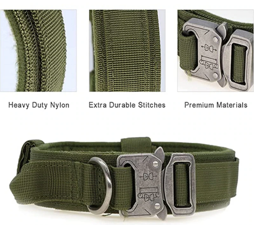 Ошейник для собак Primo DOG XL 53-63 см Army Green (1884595485) - фото 4