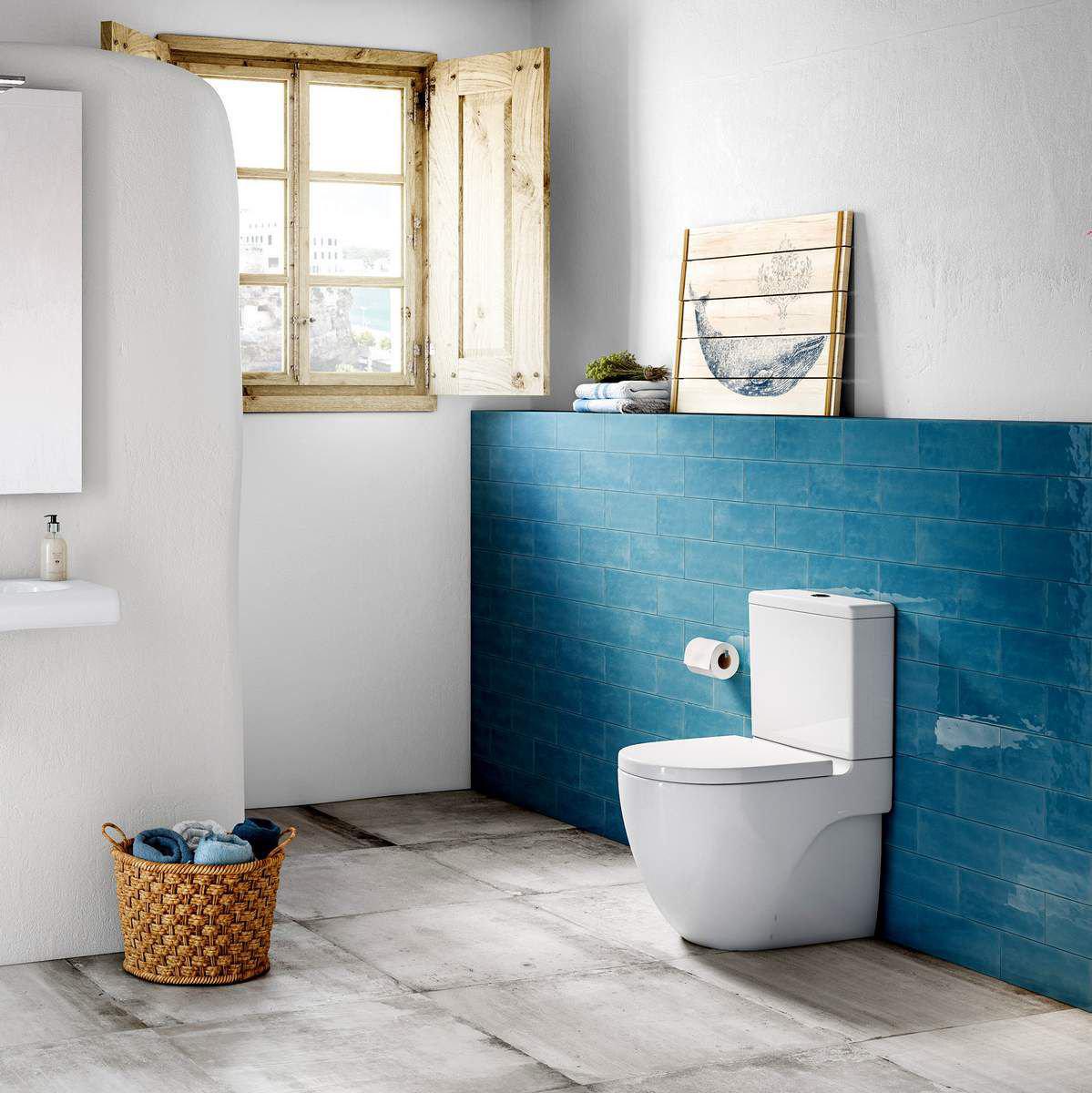 Унітаз-компакт підлоговий ROCA MERIDIAN A34224L000 без бачка безобідковий без сидіння (72559) - фото 3 Унітаз-компакт підлоговий ROCA MERIDIAN A34224L000 без бачка безобідковий без сидіння (72559) - фото 3