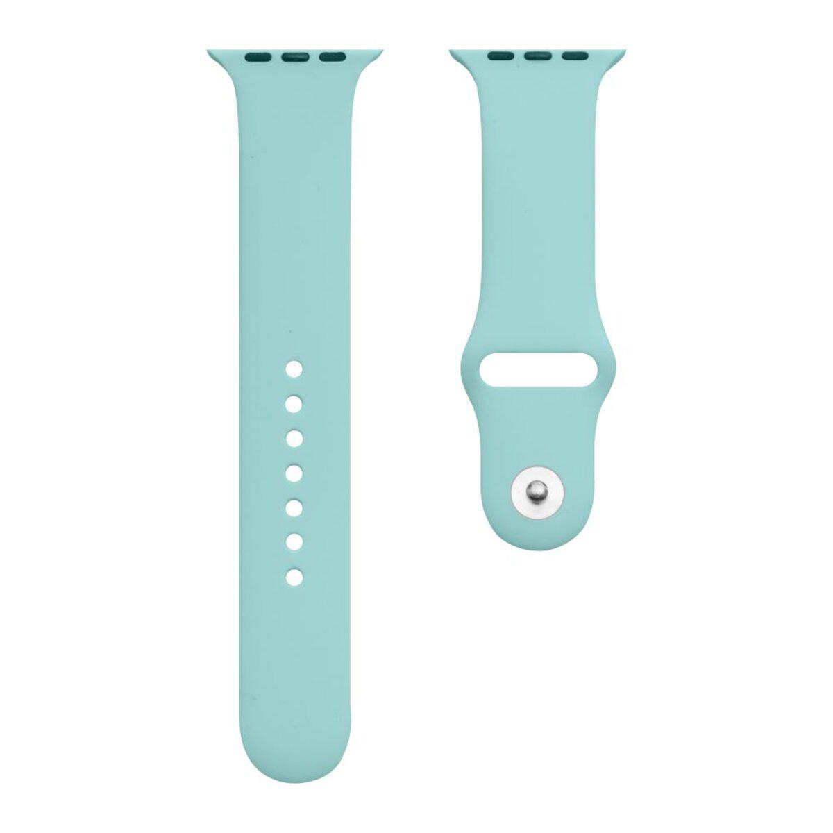 Ремешок Silicone Classic для часов Apple Watch 42/44/45/49 мм 50 Spearmint