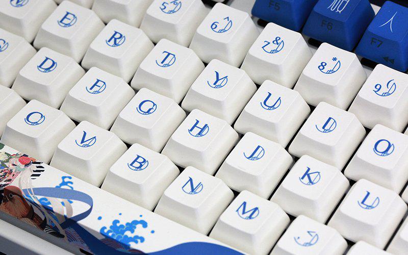 Клавиатура Varmilo VEA87 Lovebirds-I Cherry Mx Red White/Blue (A23A002A3A0A01A003) - фото 6 Клавиатура Varmilo VEA87 Lovebirds-I Cherry Mx Red White/Blue (A23A002A3A0A01A003) - фото 6