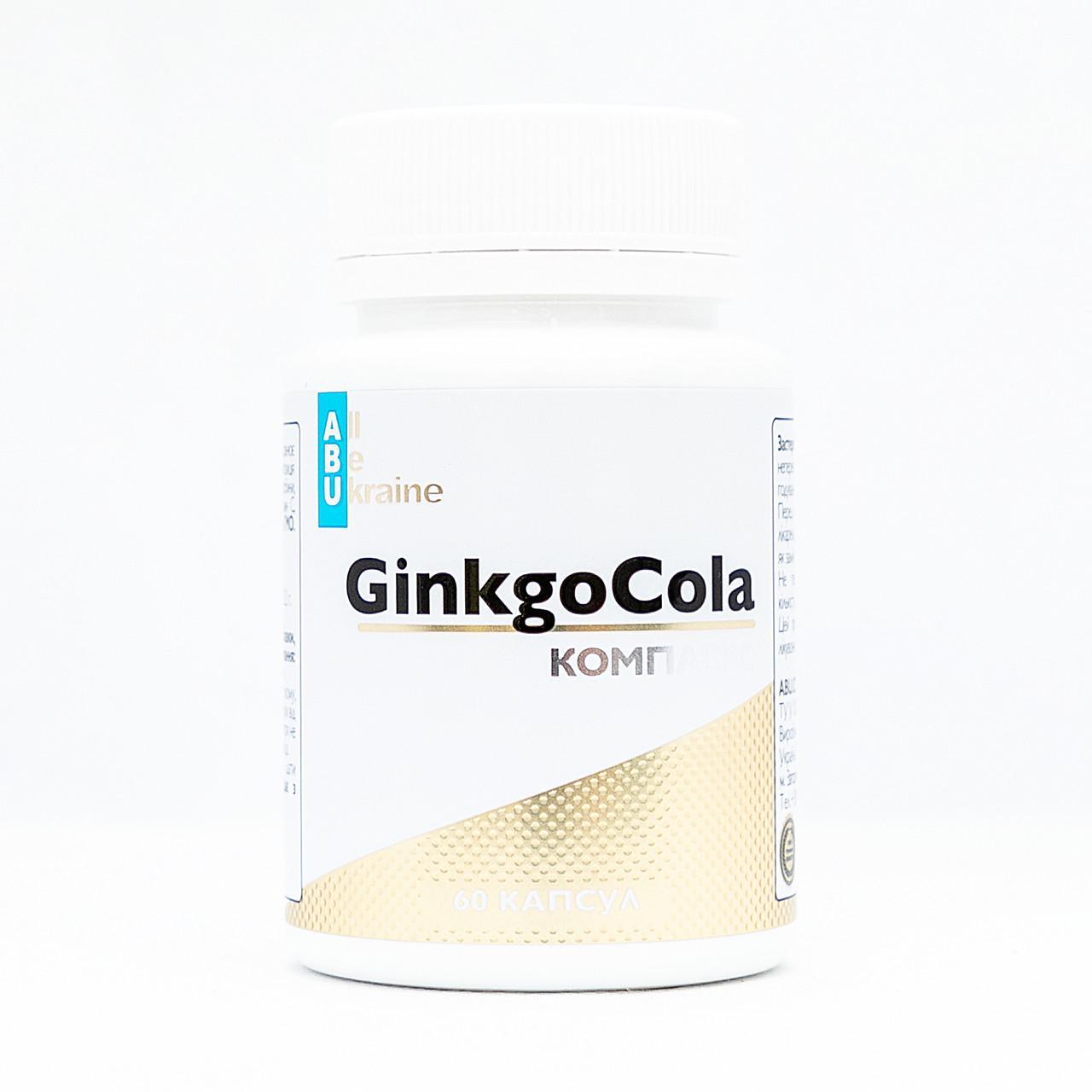 Біологічно активна добавка ABU Gingko Cola 60 капсул (1851215296)