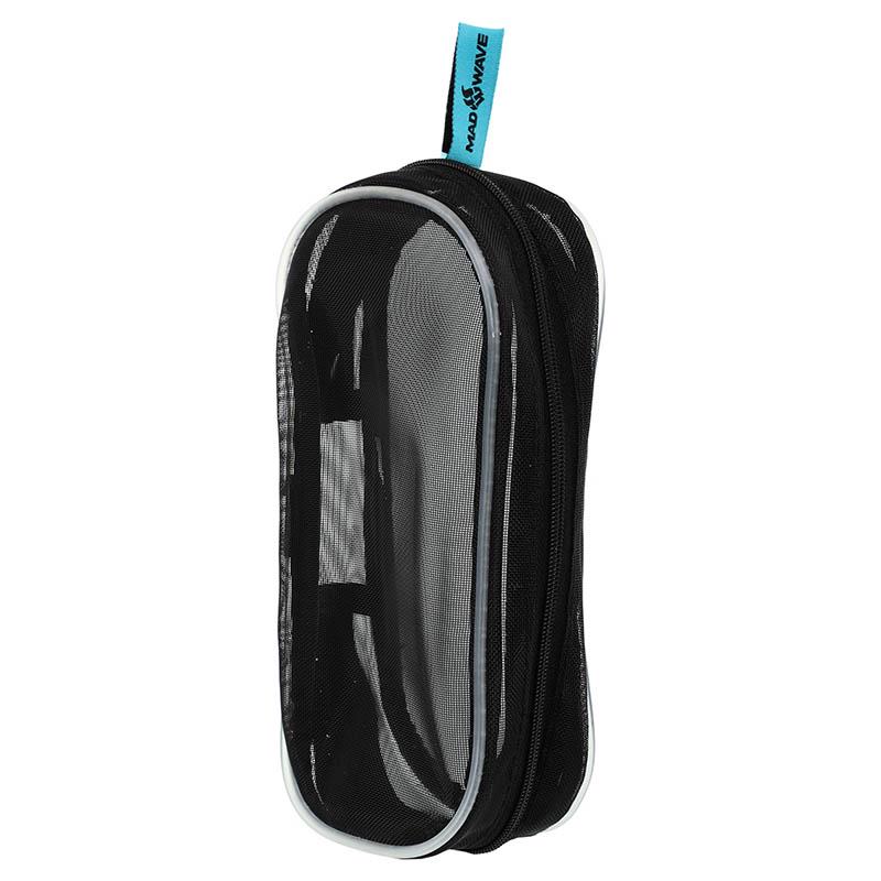Чохол для окулярів Mad Wave Mesh Pouch Big M070303 Чорний (60444270) - фото 3 Чохол для окулярів Mad Wave Mesh Pouch Big M070303 Чорний (60444270) - фото 3