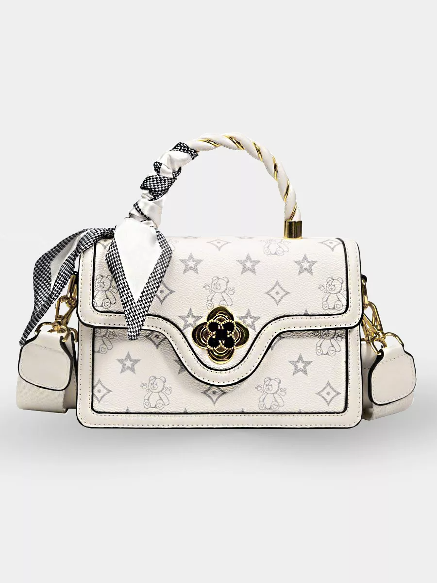 Сумка-клатч женская Beibaobao через плечо Белый (878763) - фото 2 Сумка-клатч женская Beibaobao через плечо Белый (878763) - фото 2