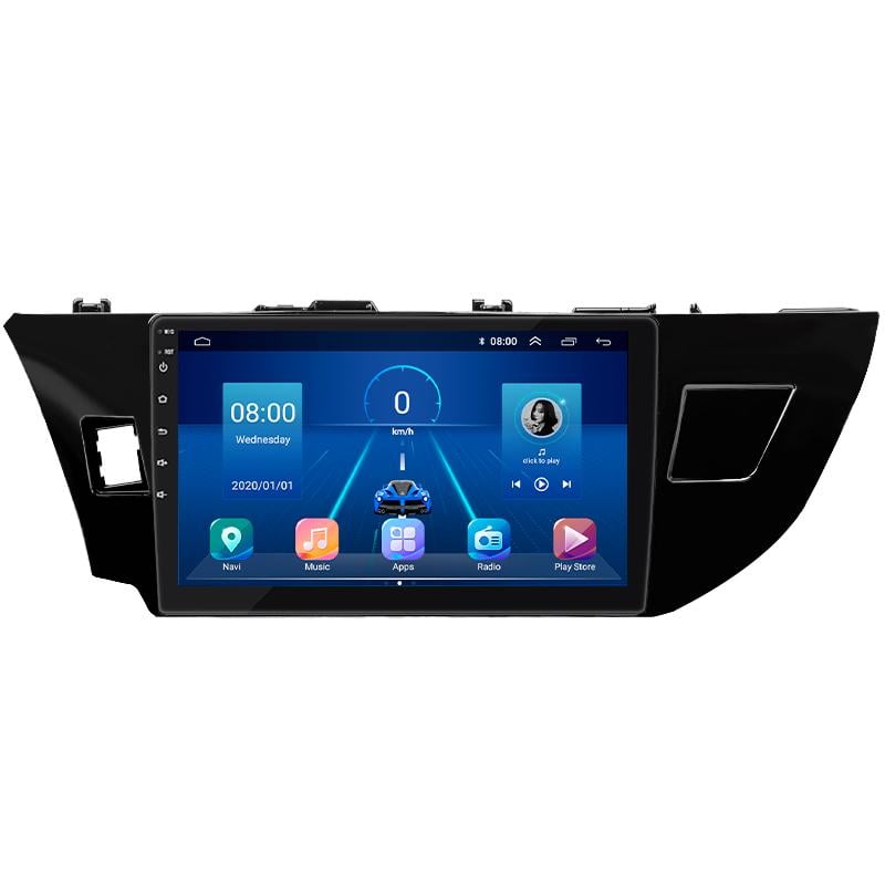 Штатная магнитола Lesko для Toyota Corolla XI (E160, E170) ver.1 2012-2016 экран 10" 2/32Gb Wi-Fi GPS Base