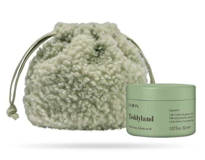Скраб для тела Pupa TeddyLand Scrub Corpo+Pouch Milk and Pistachio Cream 150 мл (2814573694)