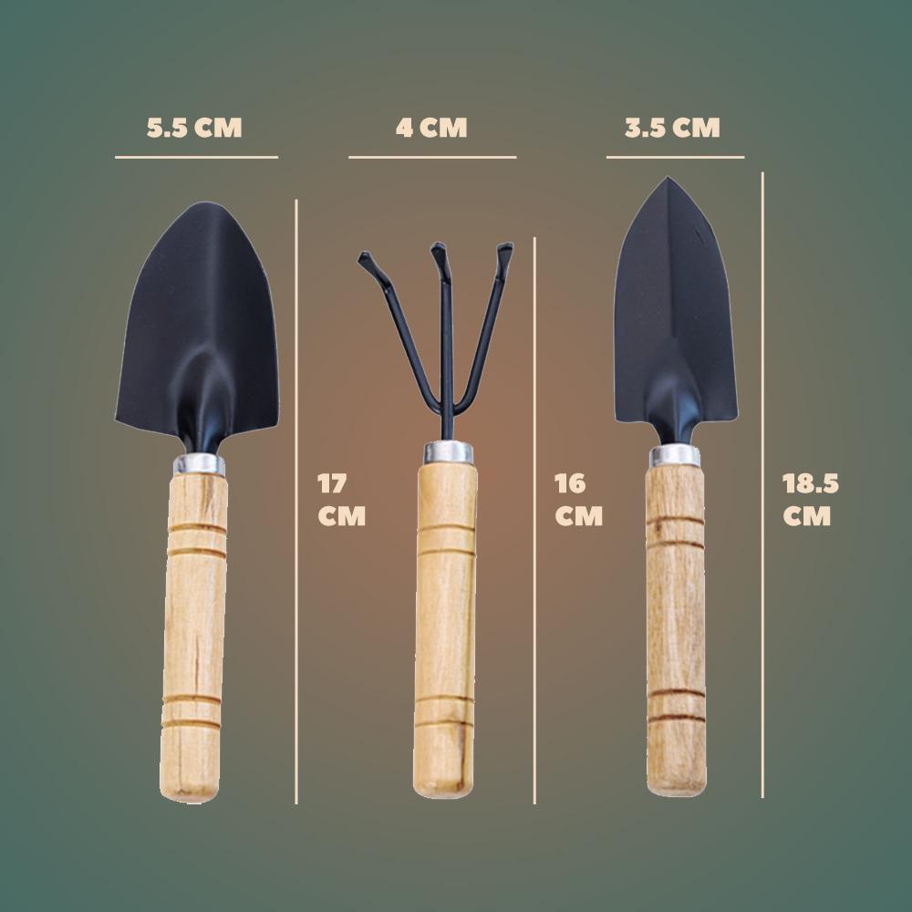 Набор садовых инструментов 2 мини-лопатки с культиватором-рыхлителем (NBRSDI-0742) - фото 5 Набор садовых инструментов 2 мини-лопатки с культиватором-рыхлителем (NBRSDI-0742) - фото 5