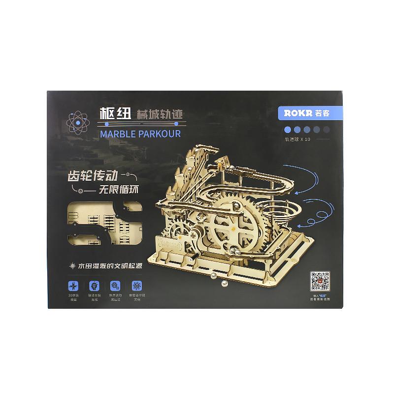 Деревянный 3D конструктор Robotime LG501 Marble Parkour - фото 3