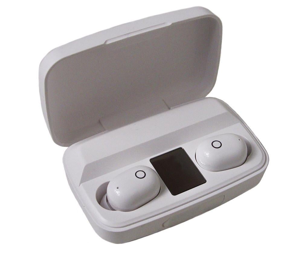 Наушники вакуумные Bluetooth TWS J16 с зарядным кейсом Белые (1139089861) Наушники вакуумные Bluetooth TWS J16 с зарядным кейсом Белые (1139089861)