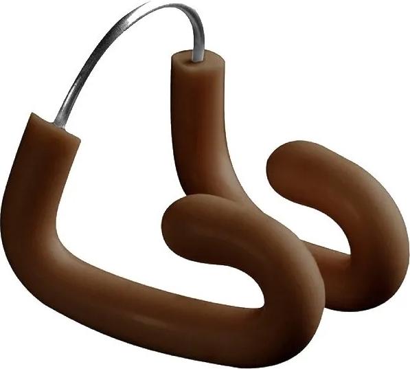 Затискач для носа Arena SUPER NOSE CLIP Темно-коричневий (95167-200) - фото 1 Затискач для носа Arena SUPER NOSE CLIP Темно-коричневий (95167-200) - фото 1