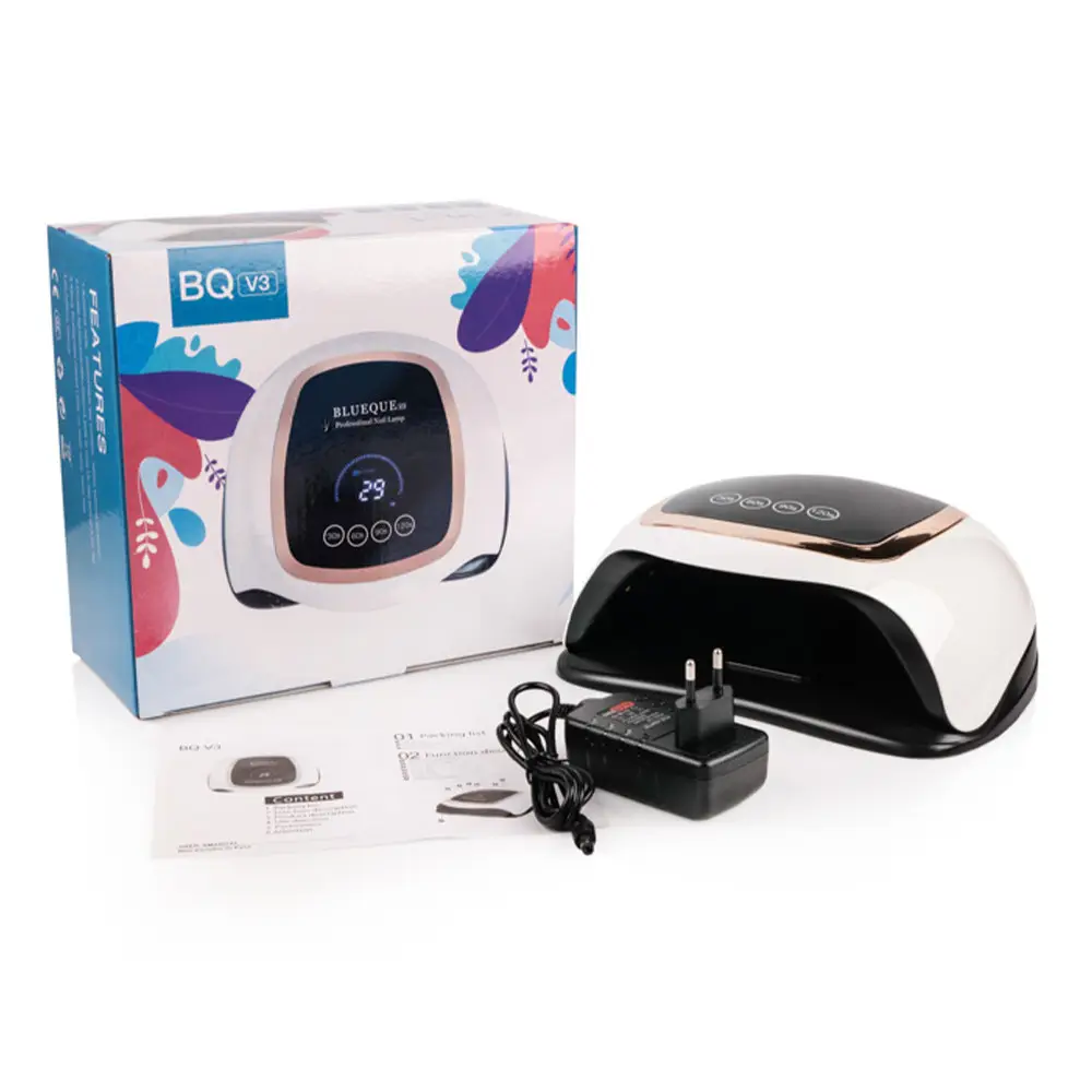Лампа для маникюра UV/LED SUN BQ-V3 168 Вт с дисплеем (25422719) - фото 9 Лампа для маникюра UV/LED SUN BQ-V3 168 Вт с дисплеем (25422719) - фото 9