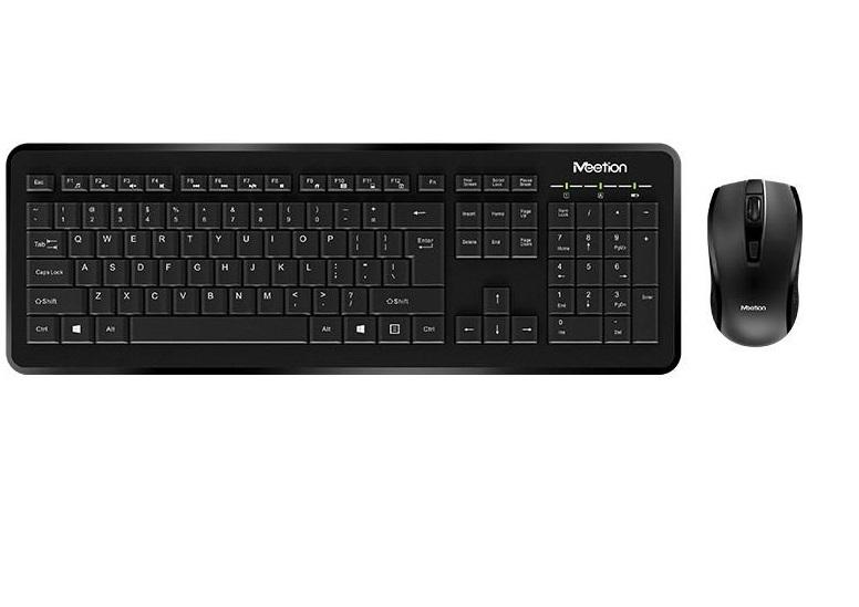 Клавиатура и мышь MeeTion MT-C4120 беспроводные Черный (1363619080)