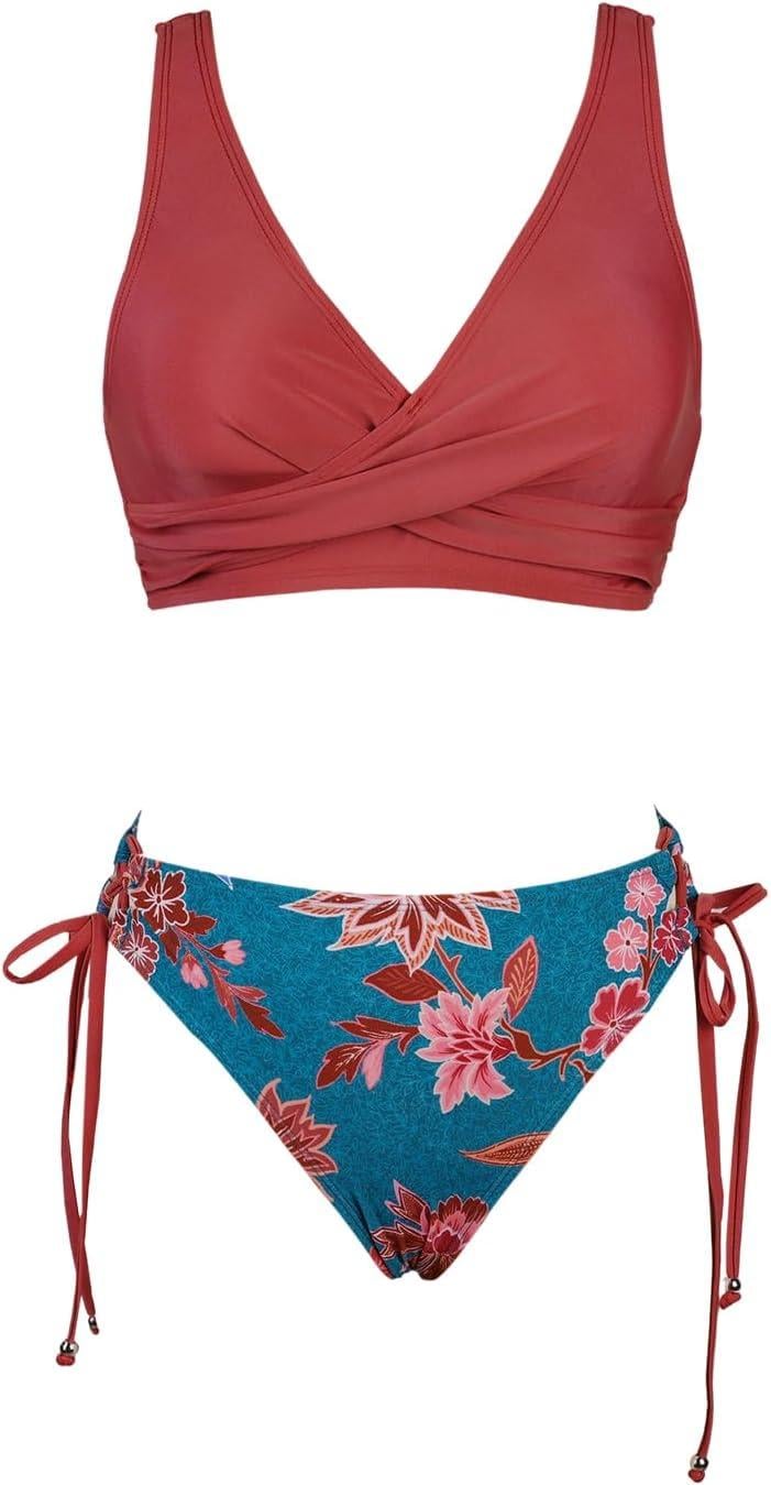 Купальник Cupshe L Теракотовий/Синій (DAA12C4B012) - фото 5