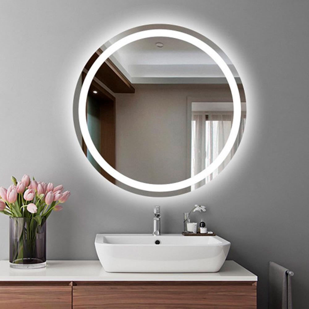 Зеркало в ванную с подсветкой LED Mirror Монако 80 см