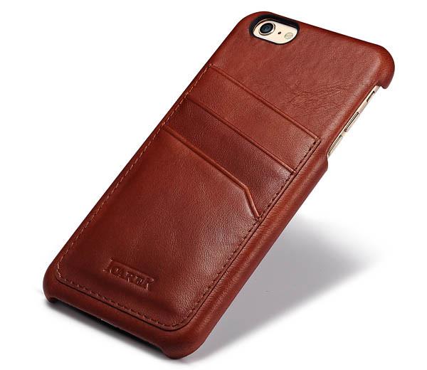 Чехол-накладка Icarer Baroque Leather for iPhone 6/6S, Brown