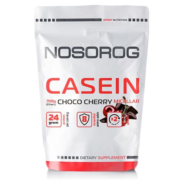 Протеин Nosorog Nutrition Casein 700 g /23 servings/ Choco Cherry - фото 1