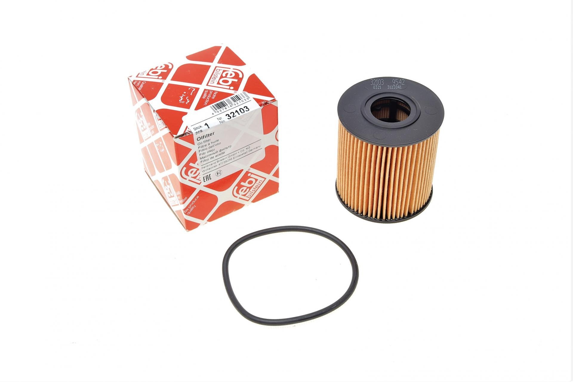 Фильтр масляный FEBI BILSTEIN для Ford Transit/Citroen Jumper 2,2HDI/2,4TDCi 06-/Peugeot 2,0HDI 03- (32103)