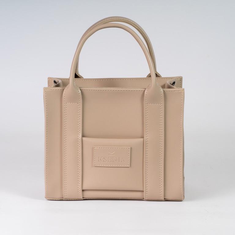 Сумка женская XENIA №05-24 маленькая классическая Бежевый Сумка женская XENIA №05-24 маленькая классическая Бежевый