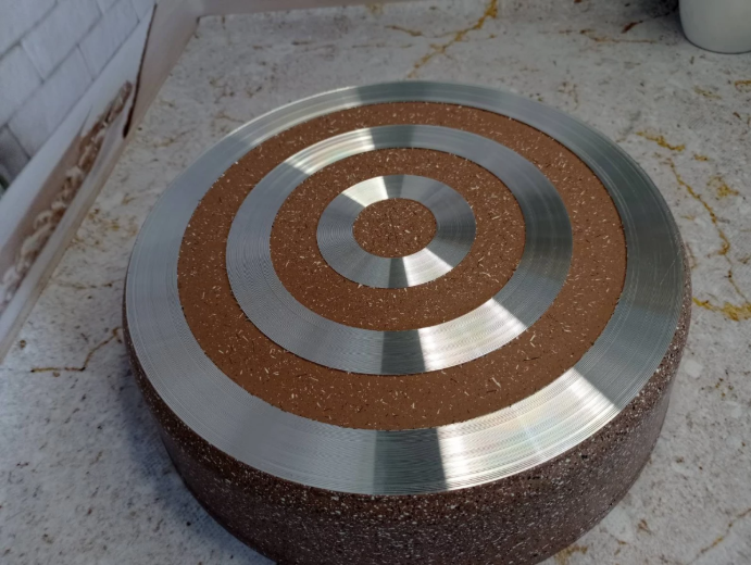 Форма для запікання OMS з литого алюмінію та гранітним покриттям 28 см Коричневий (30600279) - фото 4