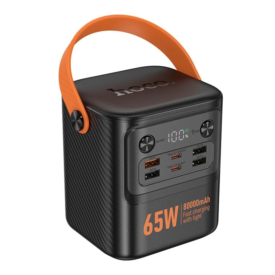 Повебанк Hoco J152 Tough 22.5W/PD20W/light 80000mAh Черный (2957308097)