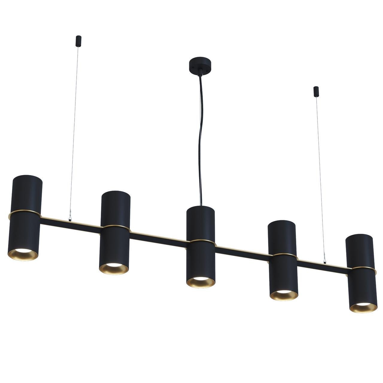 Люстра Pikart Lights Bino 9M 29184 Золотой/Черный (1692308814)