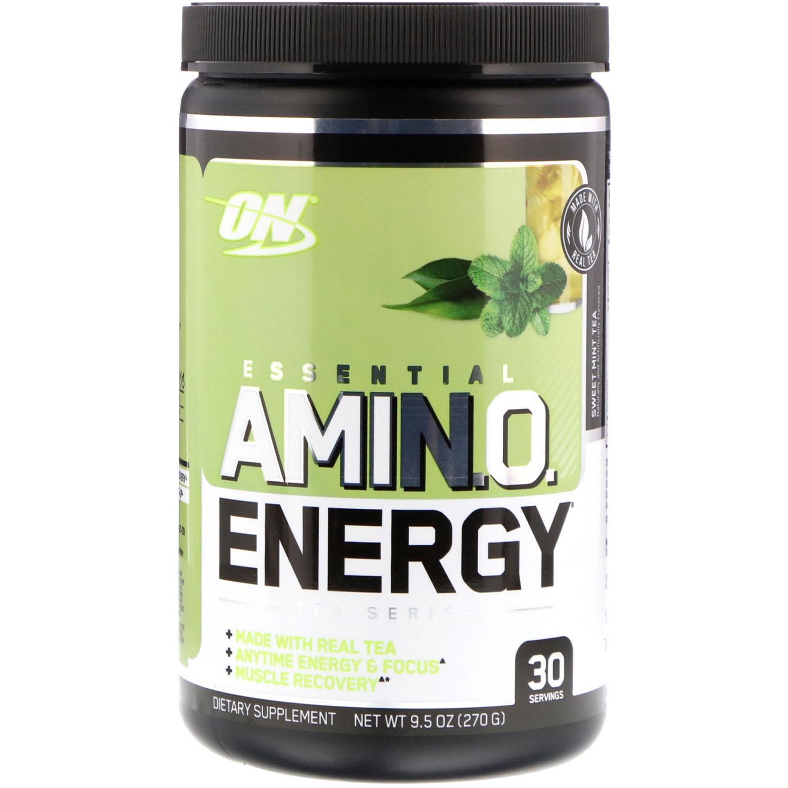 Аминокислота Optimum Nutrition Amino Energy Sweet Mint Tea 270 г
