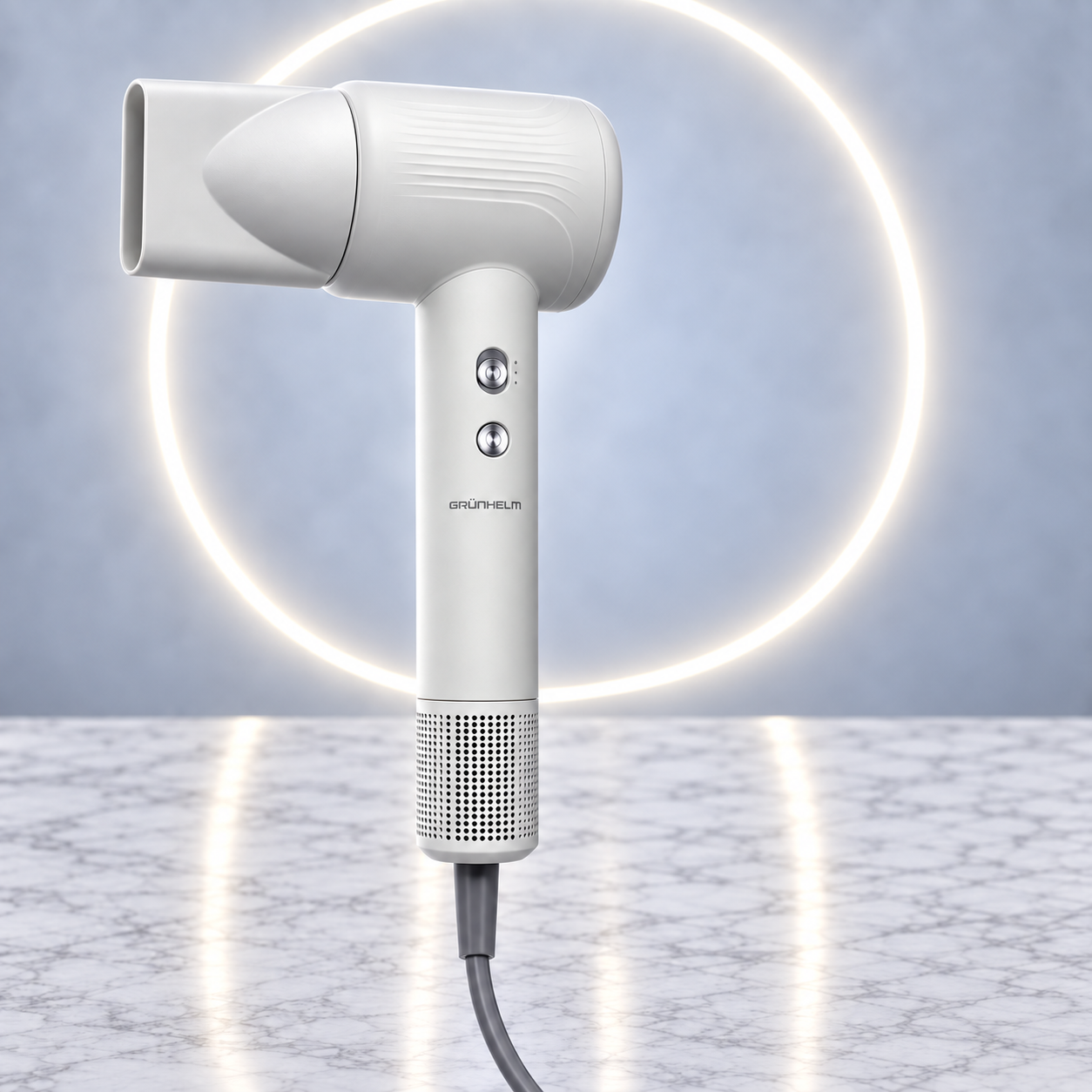 Фен для волосся Grunhelm GHD-280W з BLDC-двигуном та іонізацією 1600 Вт (38320635)