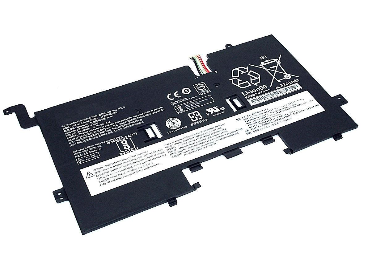 Аккумулятор для ноутбука Lenovo 00HW007 ThinkPad Helix 7,4 V 3520 mAh (075231) Аккумулятор для ноутбука Lenovo 00HW007 ThinkPad Helix 7,4 V 3520 mAh (075231)