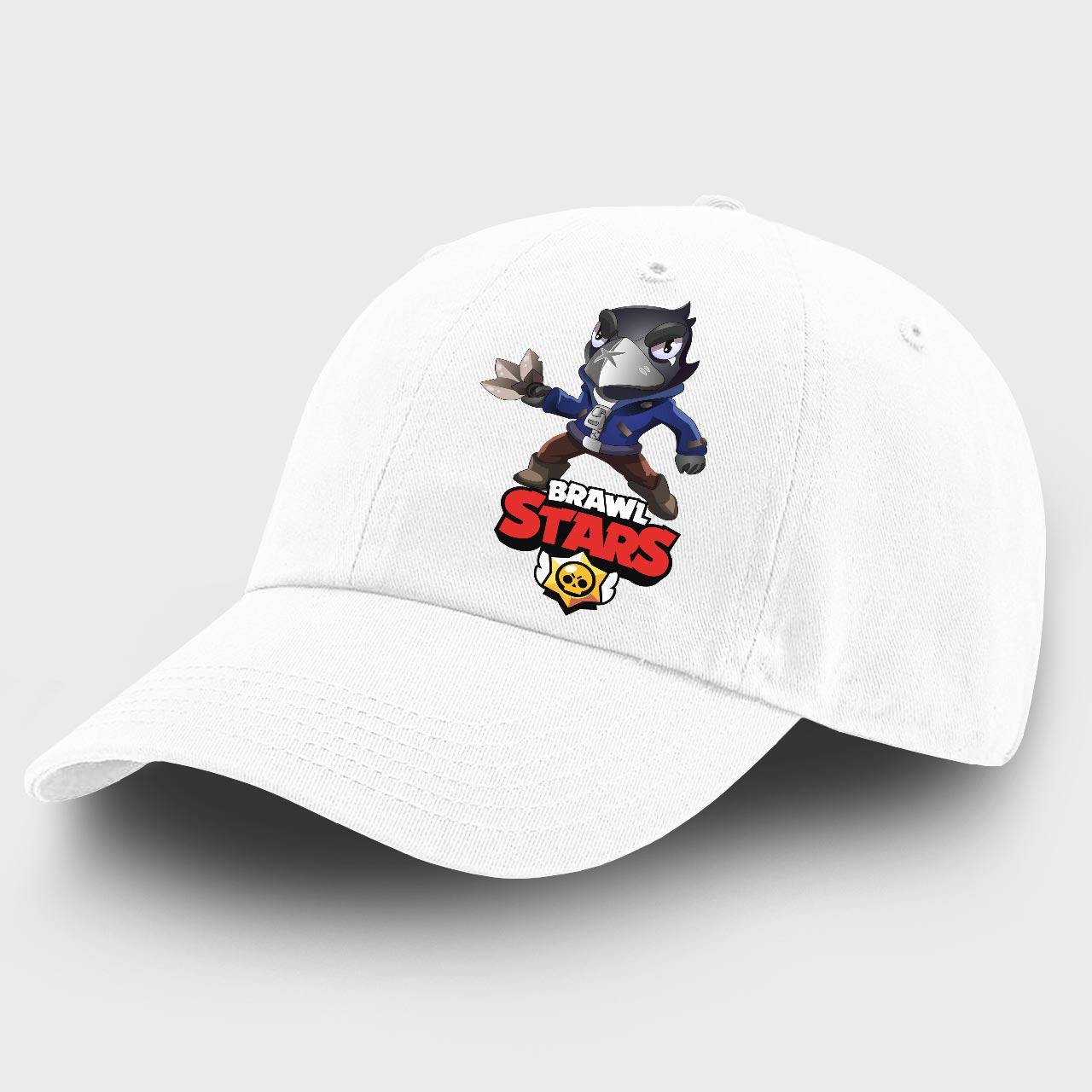 Кепка детская Crow Brawl Stars Белый (9273-1059-WT)