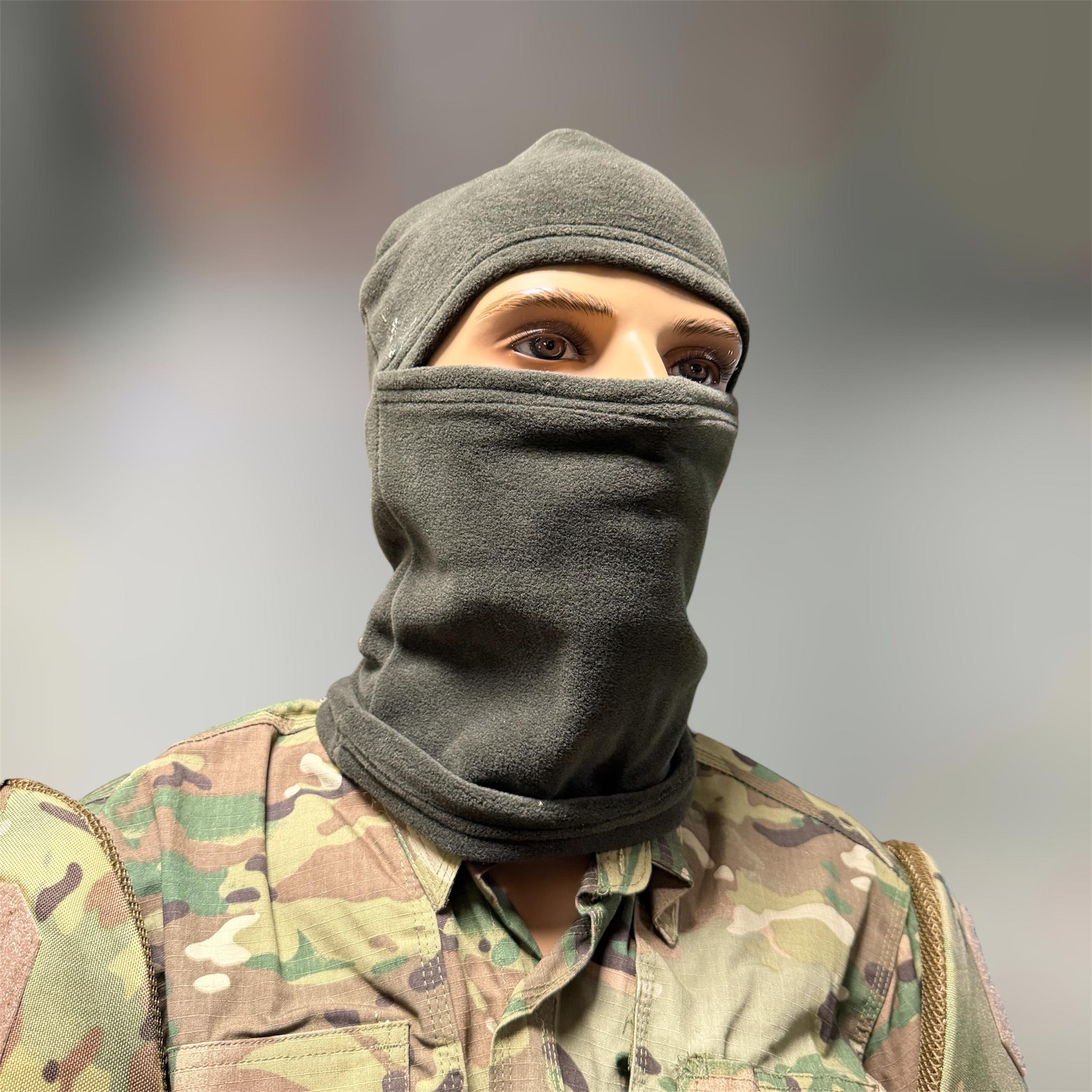 Балаклава-ніндзя тактична флісова утеплена Олива (31481010)