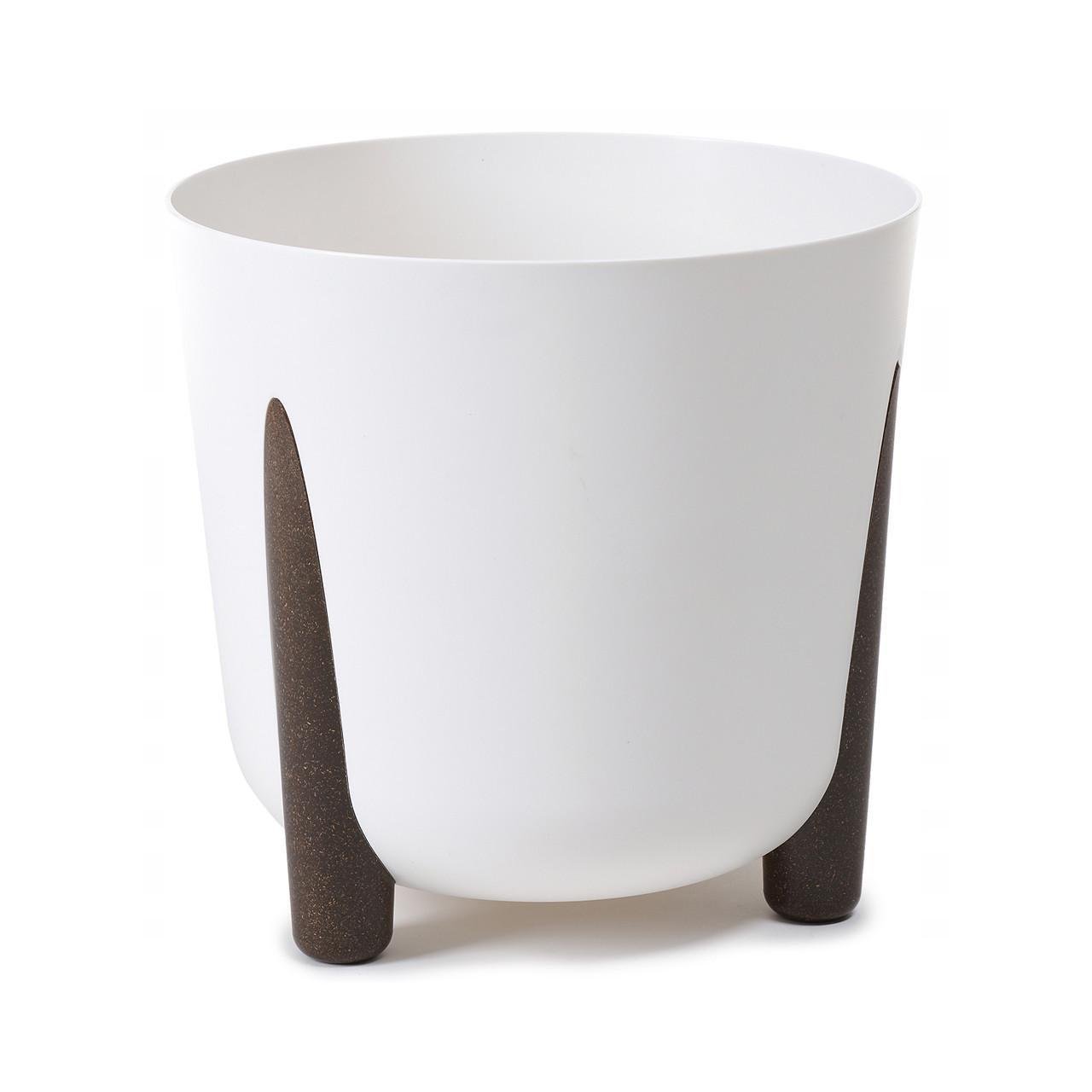 Вазон для цветов Lamela FRIDA 255x255x253 мм Белый (25419751837) - фото 1 Вазон для цветов Lamela FRIDA 255x255x253 мм Белый (25419751837) - фото 1