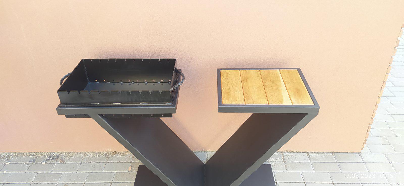 Мангал в стиле лофт (00015) - фото 2 Мангал в стиле лофт (00015) - фото 2