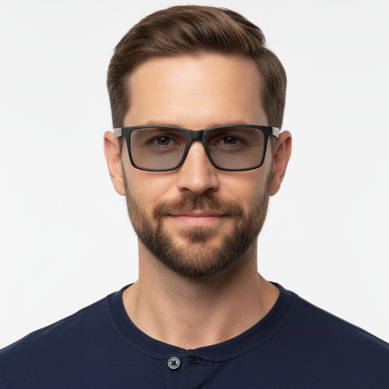 Очки для мужчин с фотохромными линзами С1 +4.0 (23852)