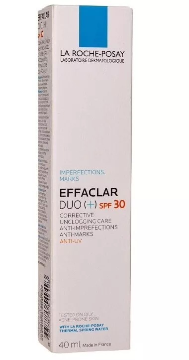 Крем гель для проблемної шкіри La Roche-Posay Effaclar Duo+ SPF30 коригувальний 40 мл - фото 4