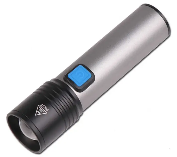 Ліхтар ручний Bailong BL K31 T6 USB зі зумом (6811)