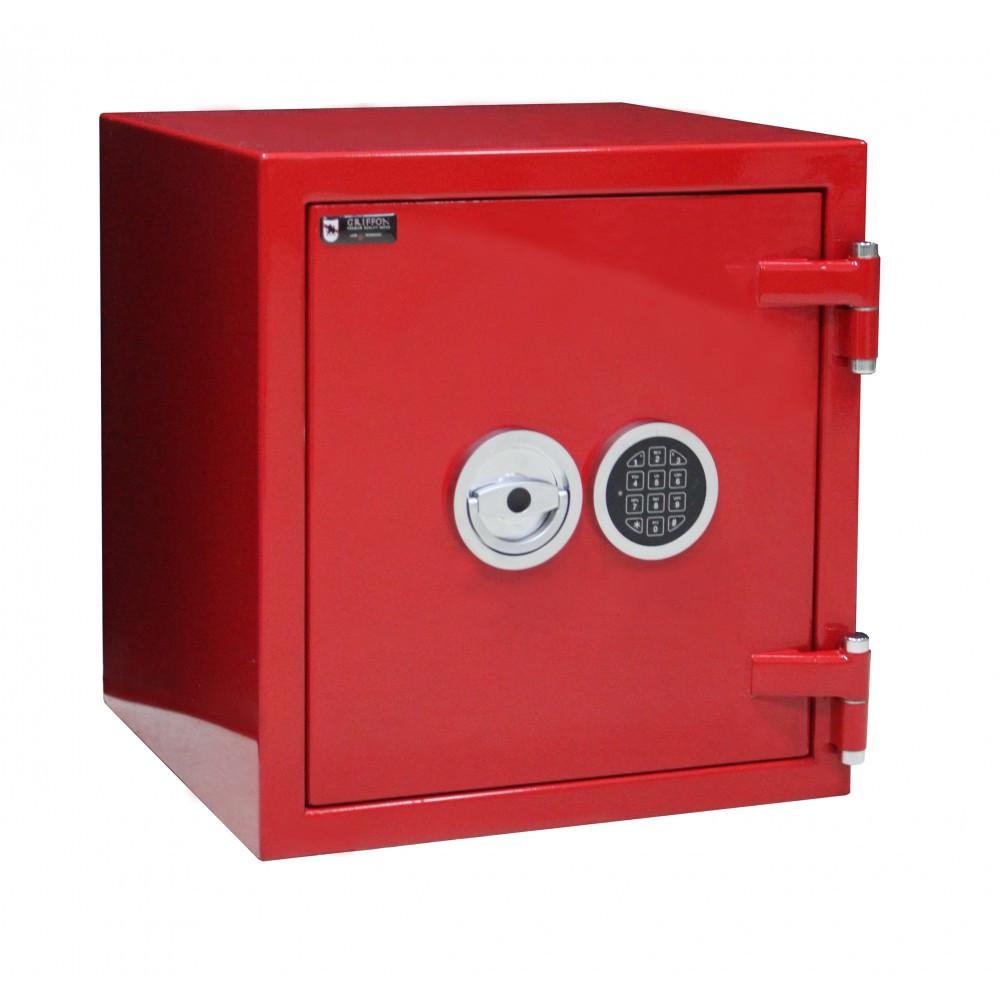 Сейф огневзломостойкий Griffon F.30CLI.50.E LUX Red (1540625890)