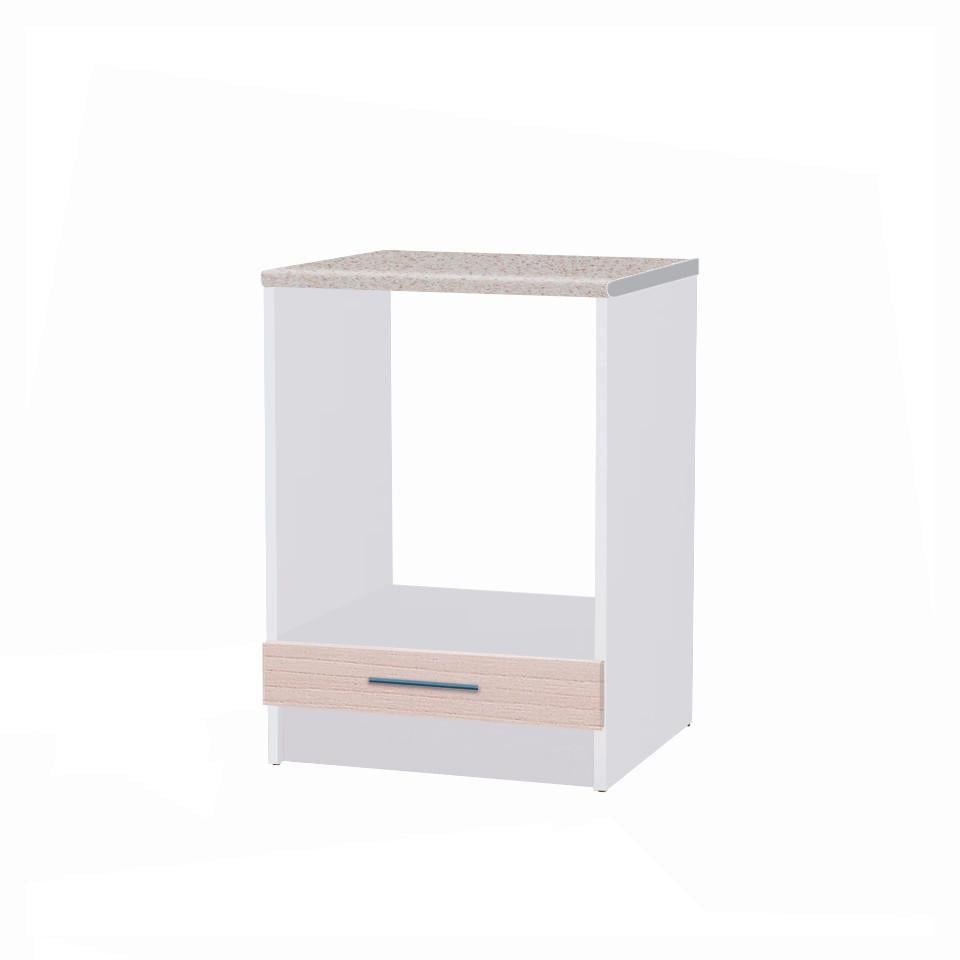 Модуль кухонный под духовку Эверест Эко 600 со столешницей 60х60х85 см Ясень шимо-светлый/Белый (DTM-2964)