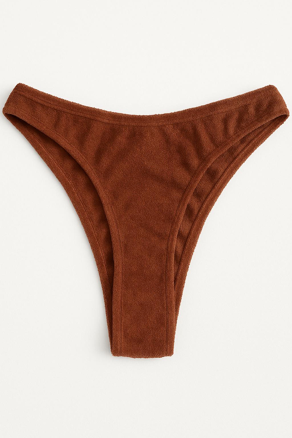 Купальные трусики Boohoo FZZ23418 р. 36 Коричневый