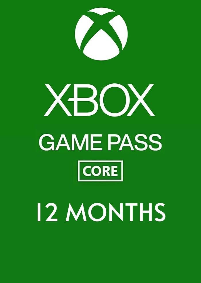 Подписка Xbox Game Pass Core 12 месяцев Xbox One/Series S/X для всех регионов и стран (69811020)