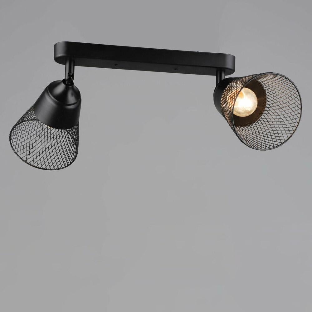 Люстра потолочная в стиле лофт Light House SRS-20421/2 BK Черный