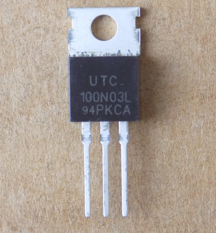 Транзистор UTC UTC100N03L 100N03L/UT100N03/100N03/TO220 для MT3203 (49024)