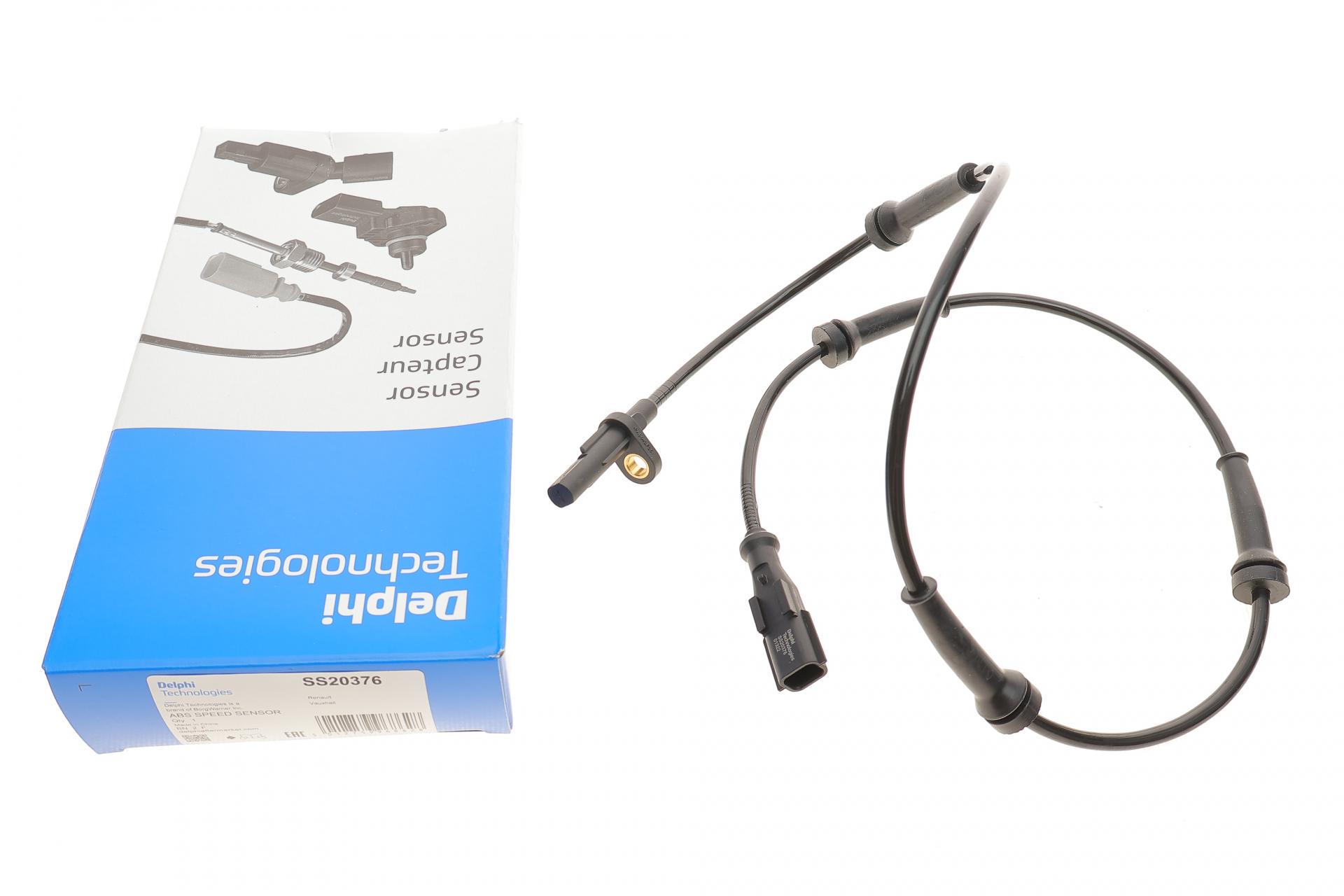 Датчик DELPHI ABS задній Opel Vivaro/Renault Trafic II 1,9D-2,5DTI 01 (SS20376)