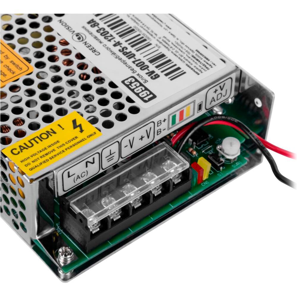 Источник бесперебойного питания GreenVision GV-007-UPS-A-1203-8A и АКБ 18Ah (20375) - фото 4 Источник бесперебойного питания GreenVision GV-007-UPS-A-1203-8A и АКБ 18Ah (20375) - фото 4