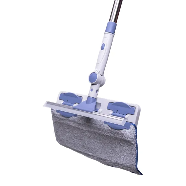 Швабра плоска для вікон із телескопічною ручкою та поворотною головкою 145 см (HP-35015-30) - фото 4