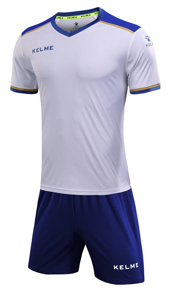 Футбольная форма детская Kelme SEGOVIA 3873001.104 140 см Белый/Синий