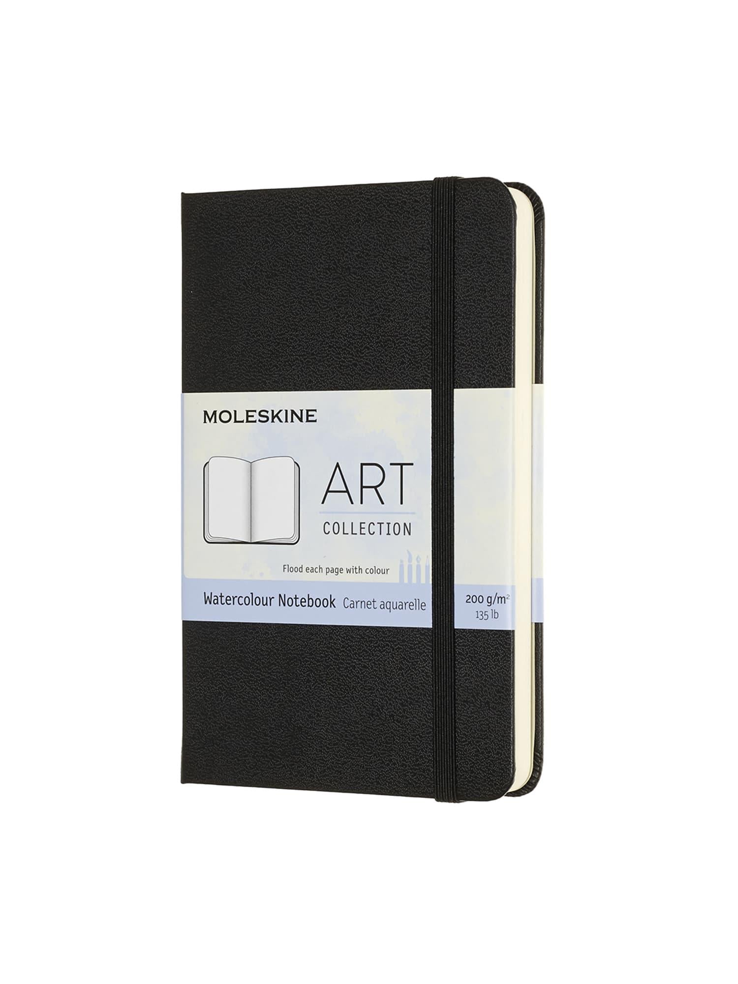 Блокнот Moleskine Art карманный Акварель Черный (ARTMM805)