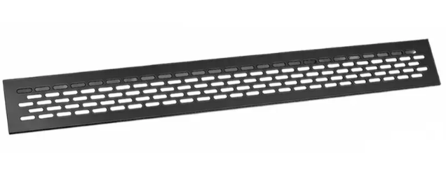 Решетка вентиляционная GTV 480х60 мм Черный (KK-W60800-M2)