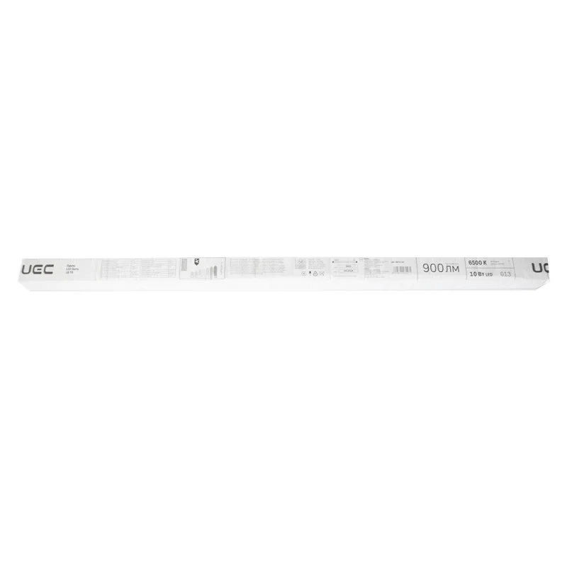 Лампа трубка LED UEC Delta LB 10W 600 мм 230V 900lm 6500K G13 (LBD-T8G13-10C) - фото 2 Лампа трубка LED UEC Delta LB 10W 600 мм 230V 900lm 6500K G13 (LBD-T8G13-10C) - фото 2