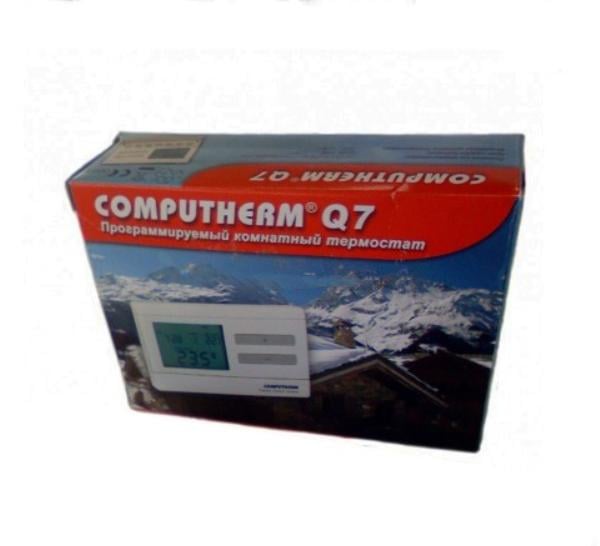 Термостат программируемый комнатный для котлов Computherm Q7 проводной - фото 4