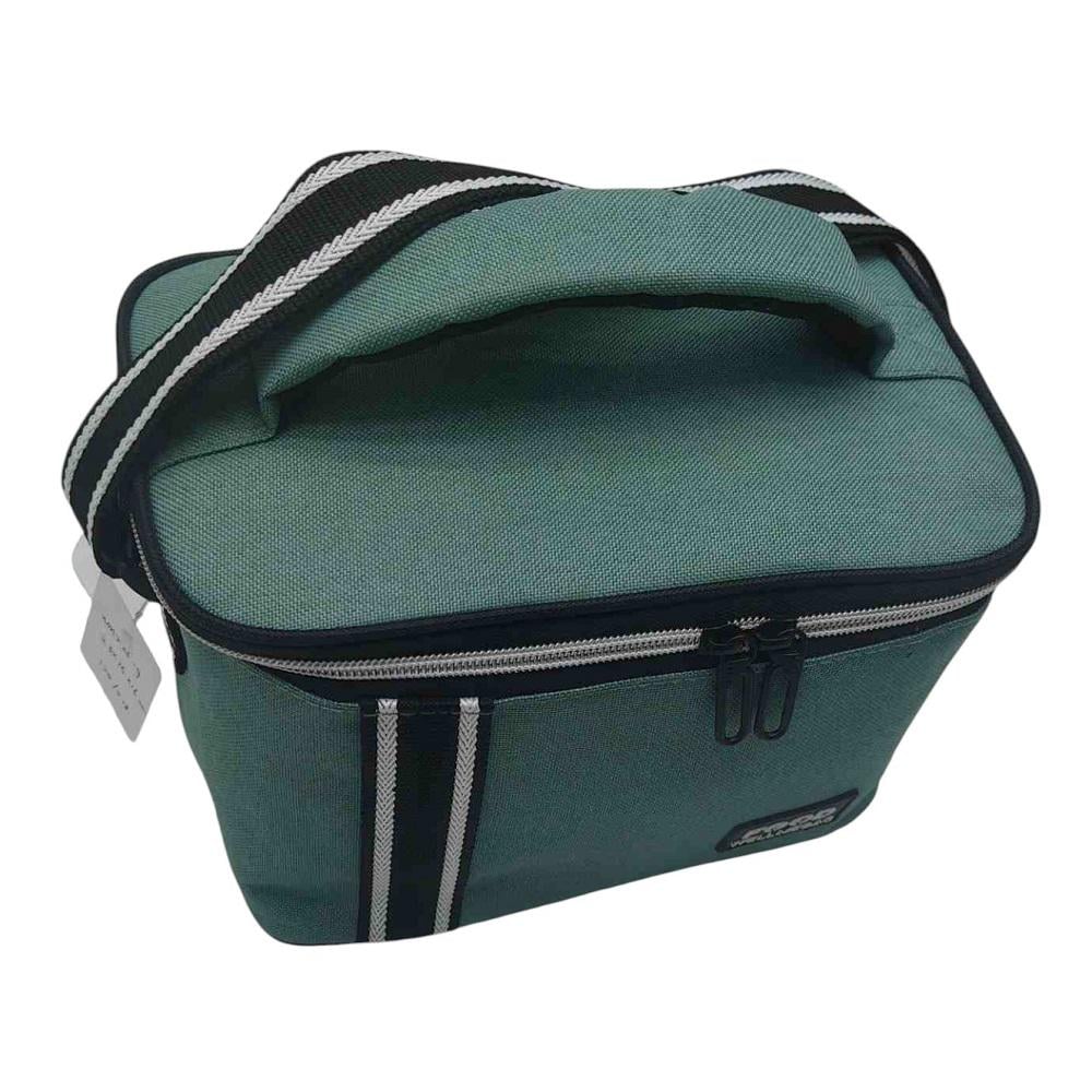 Термосумка с плечевым ремнем Breeze R40894 23х15х16 см Зеленый (33088526)