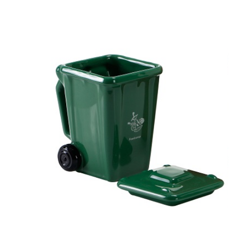 Чашка керамическая Trash can Stenson YG01182 400 мл (543948)